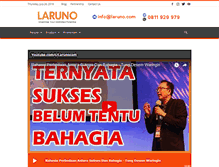 Tablet Screenshot of laruno.com